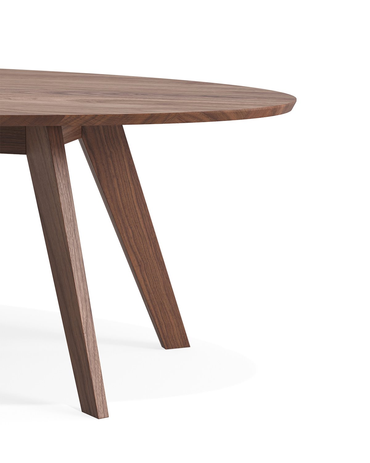 BedHabits Cena Oval 300 Walnut 02 detail1